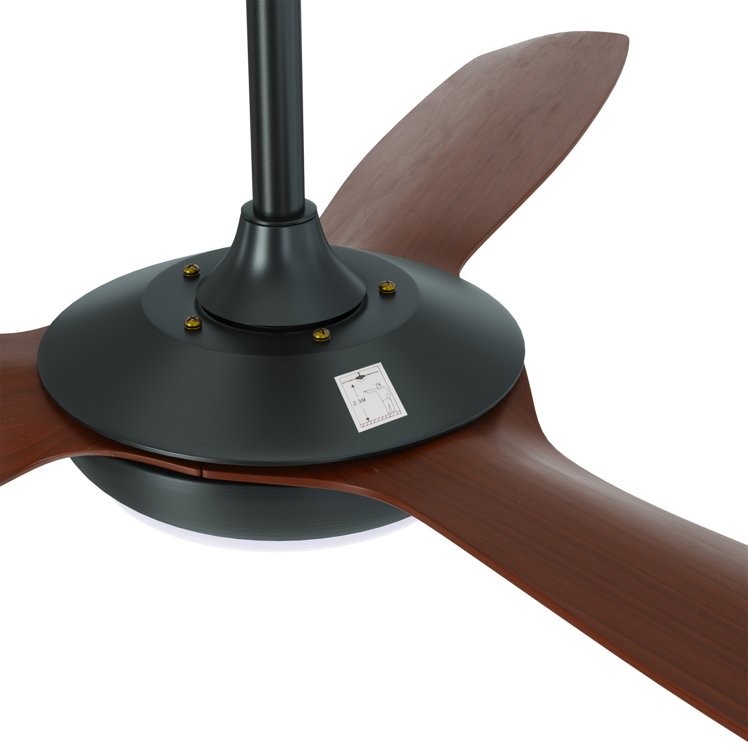 Hodson 132cm DC Ceiling Fan with LED Light & Remote Control