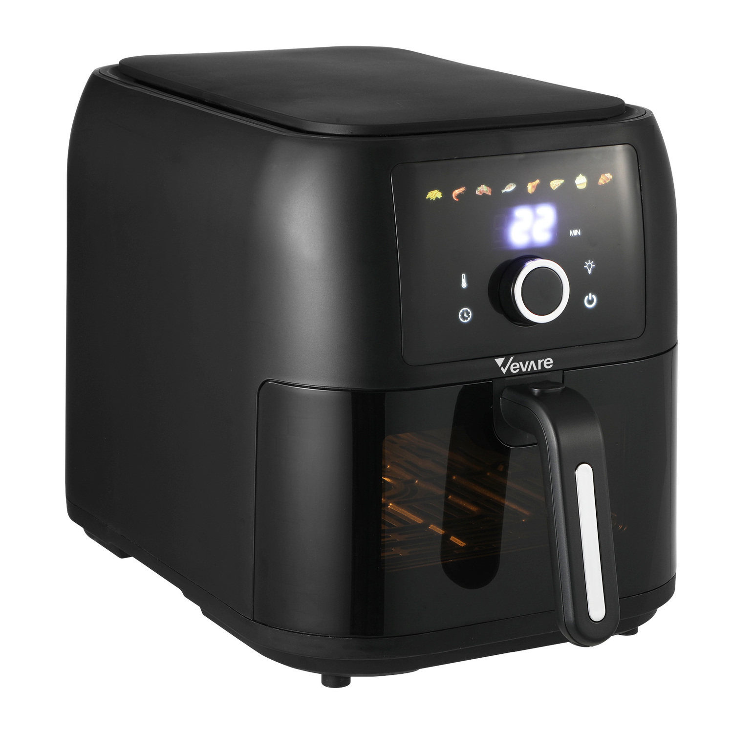 Caroline 8L Digital Air Fryer with Rotary Knob