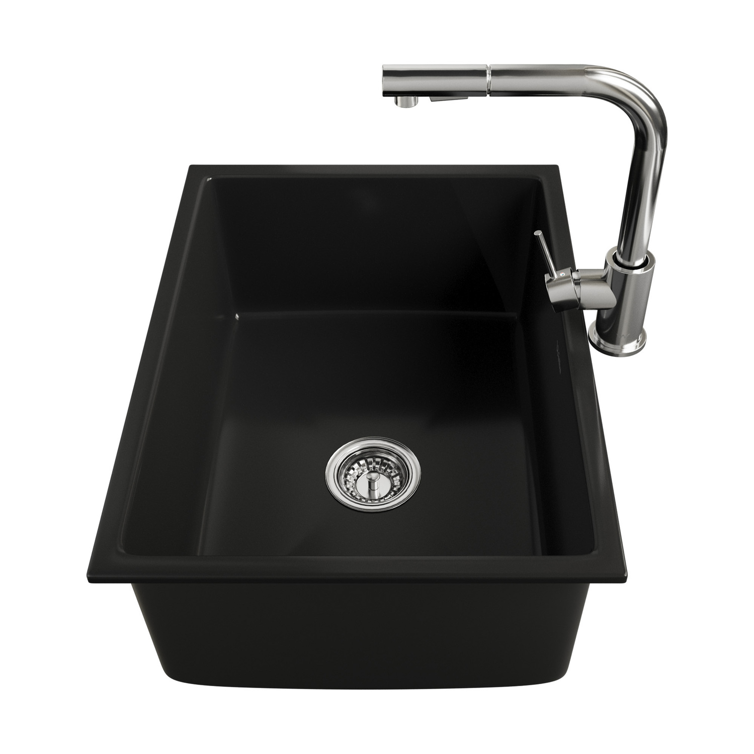 Velia 590mm Single Kitchen Sink and Mixer Tap
