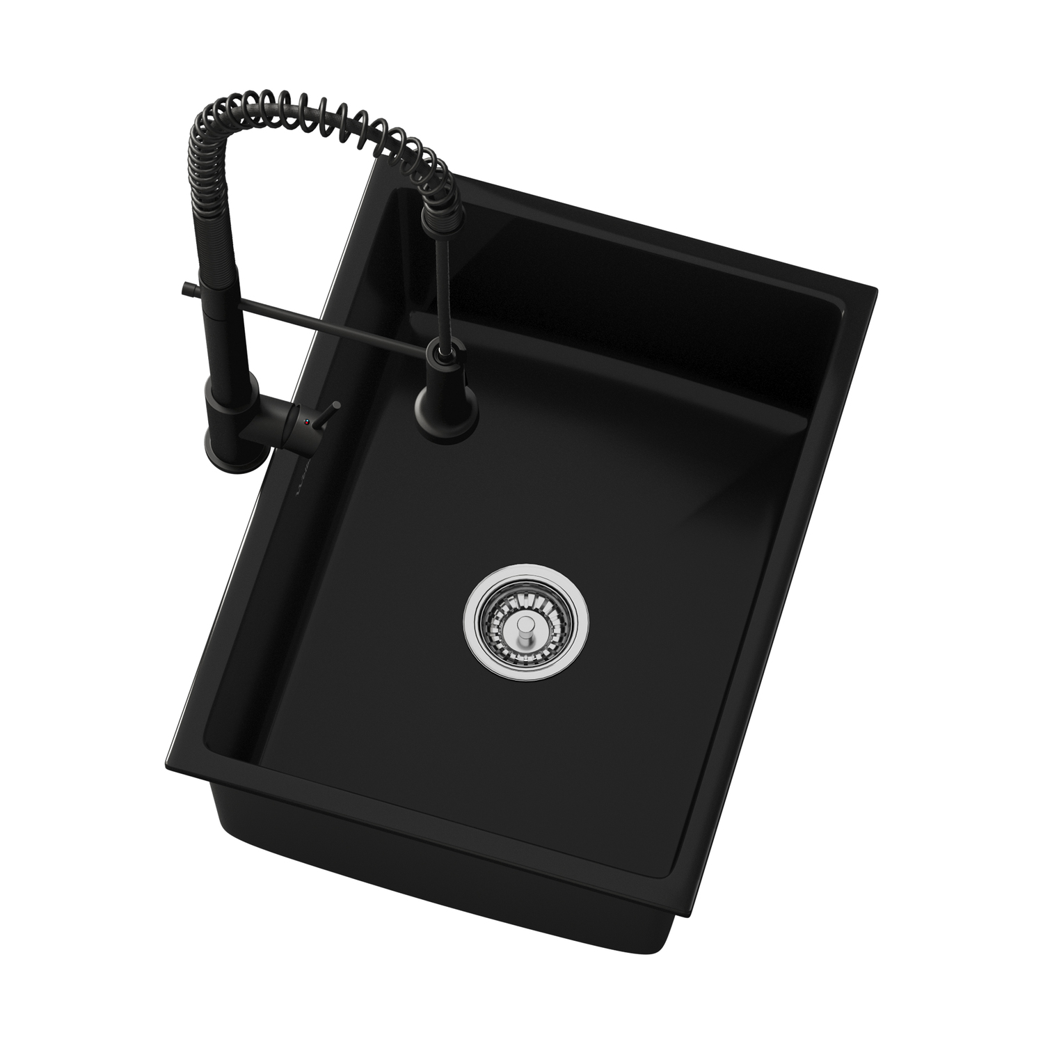 Izel 590mm Single Kitchen Sink and Mixer Tap