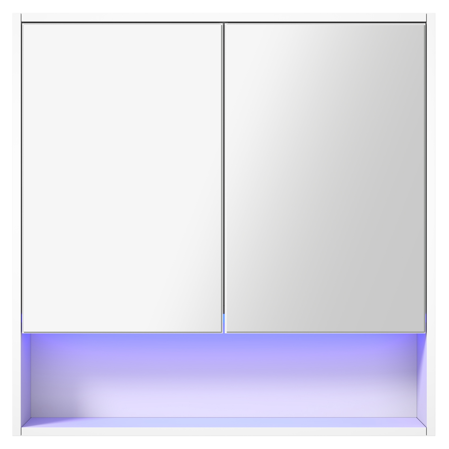 Meriden 750mm LED Mirrored Shaving Cabinet
