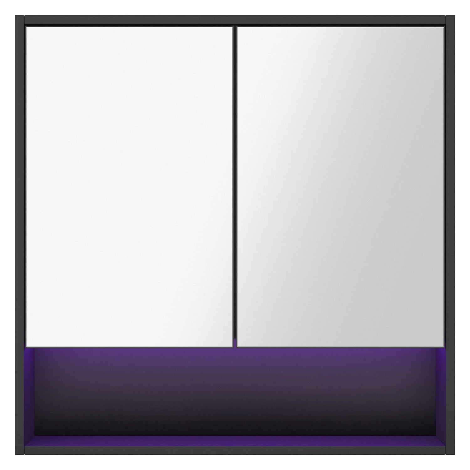 Meriden 750mm LED Mirrored Shaving Cabinet