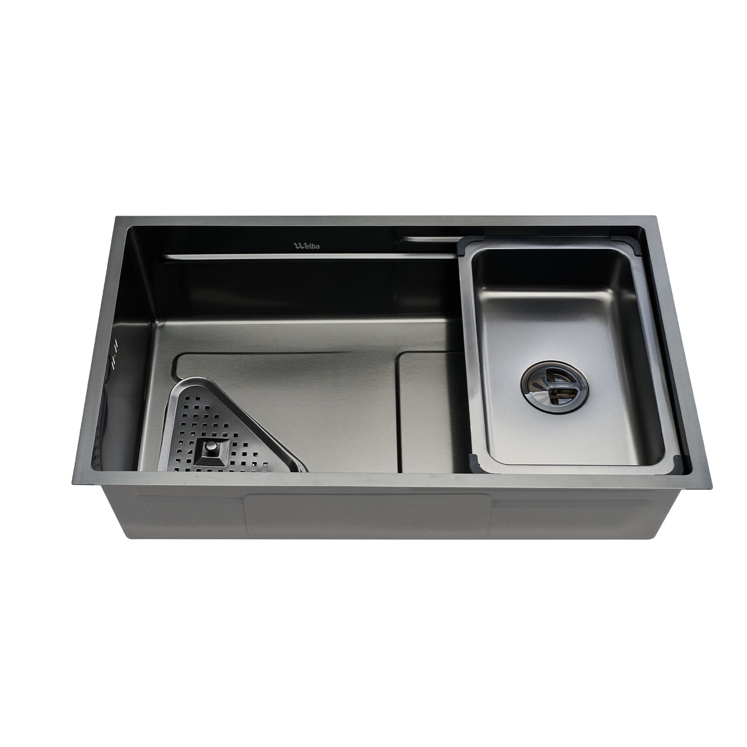 Walt 750mm Single Kitchen Sink with Colander