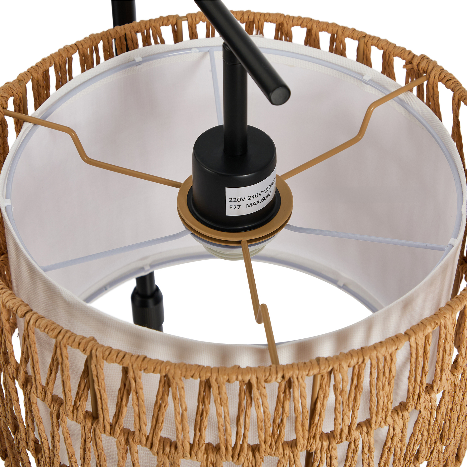 Aylin Metal Adjustable Height Floor Lamp