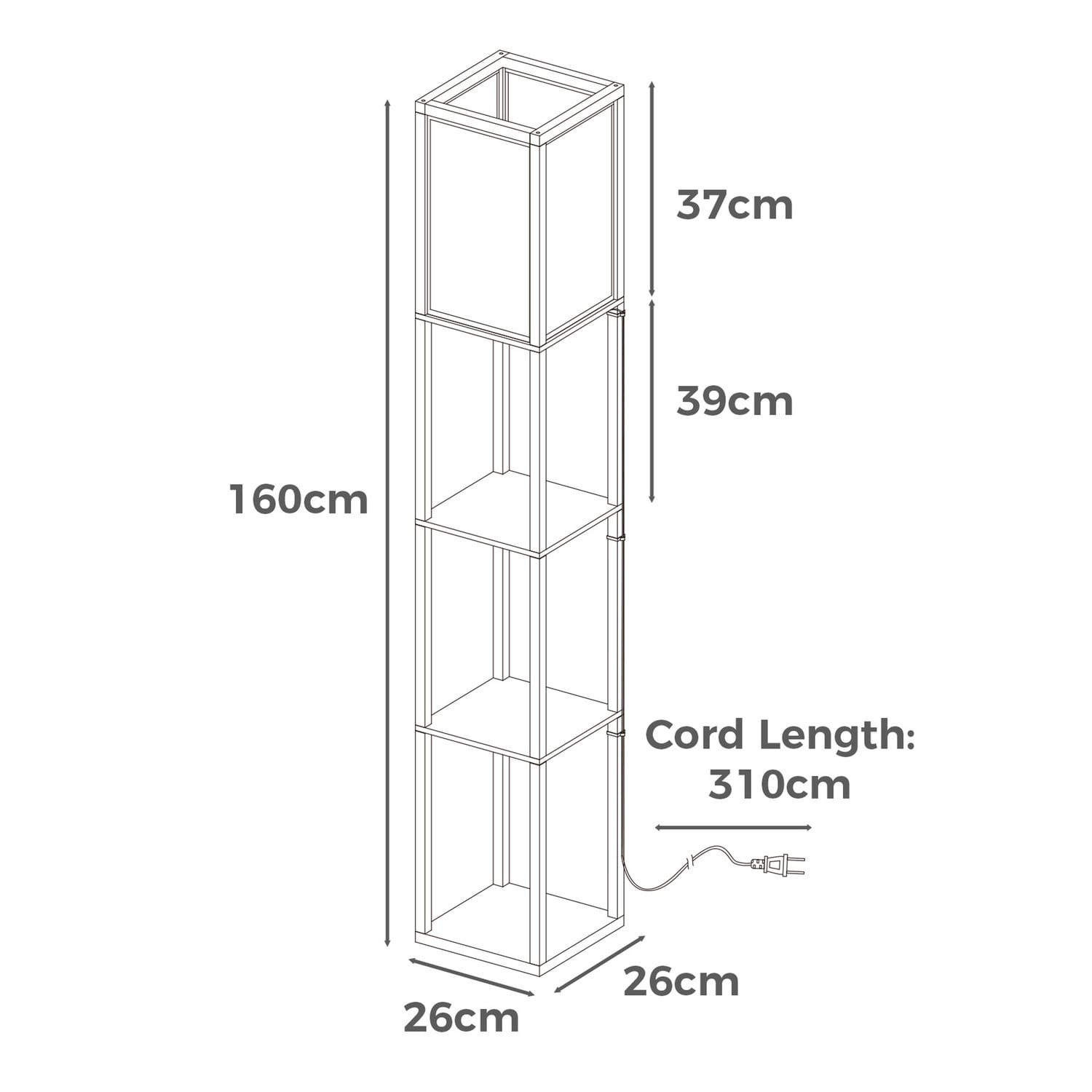 Samira Metal Floor Lamp
