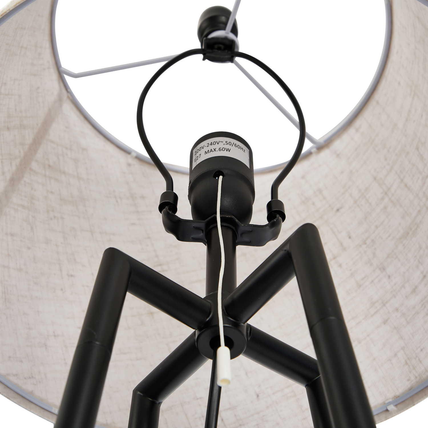 Milena Metal Tripod Floor Lamp