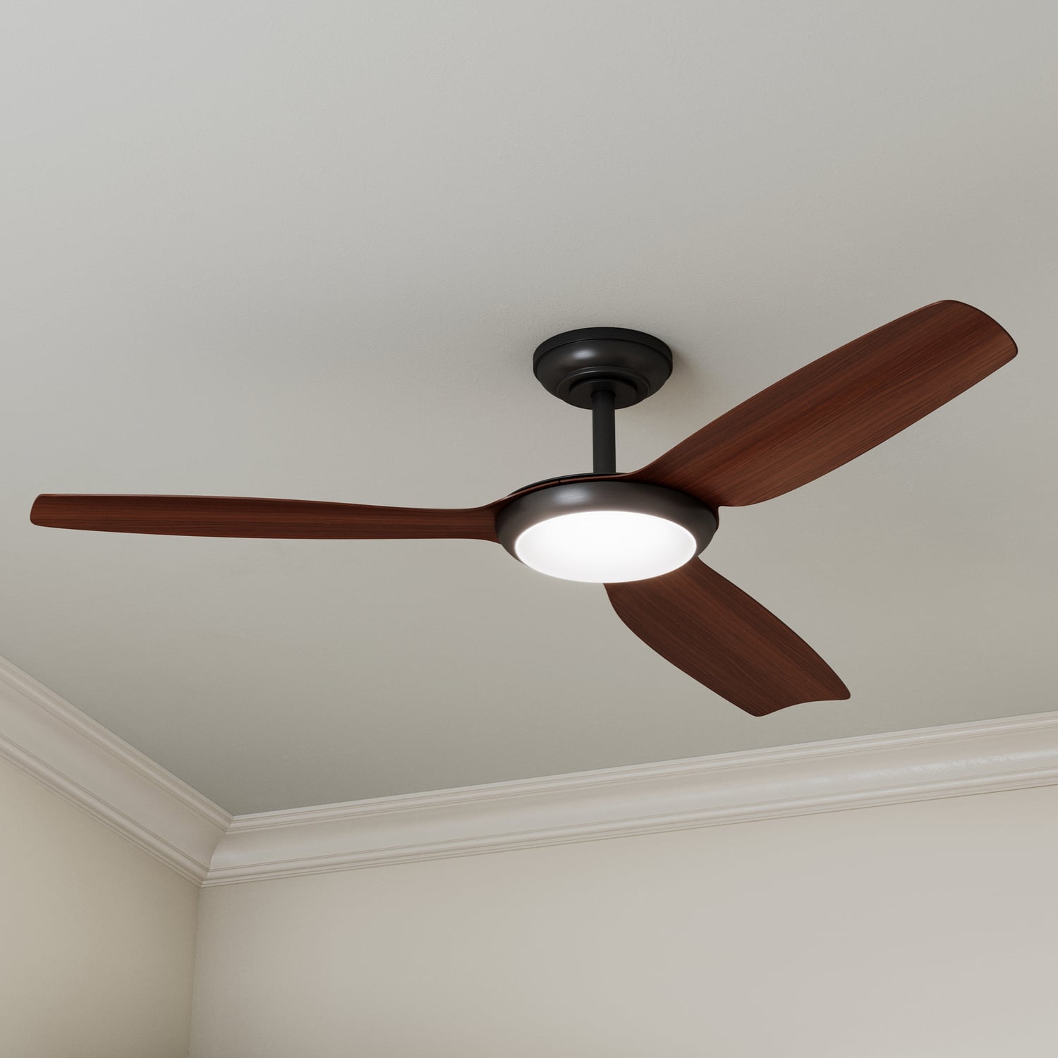 Hodson 132cm DC Ceiling Fan with LED Light & Remote Control