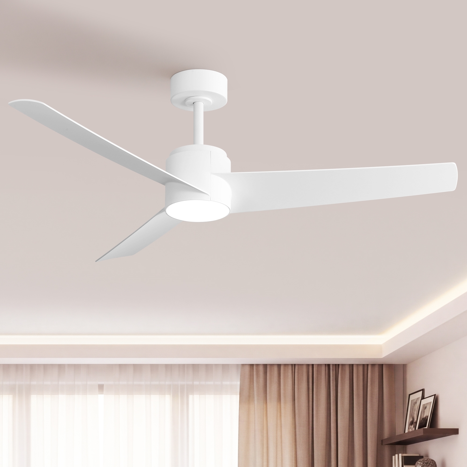 Keanu 132cm DC Ceiling Fan with LED Light