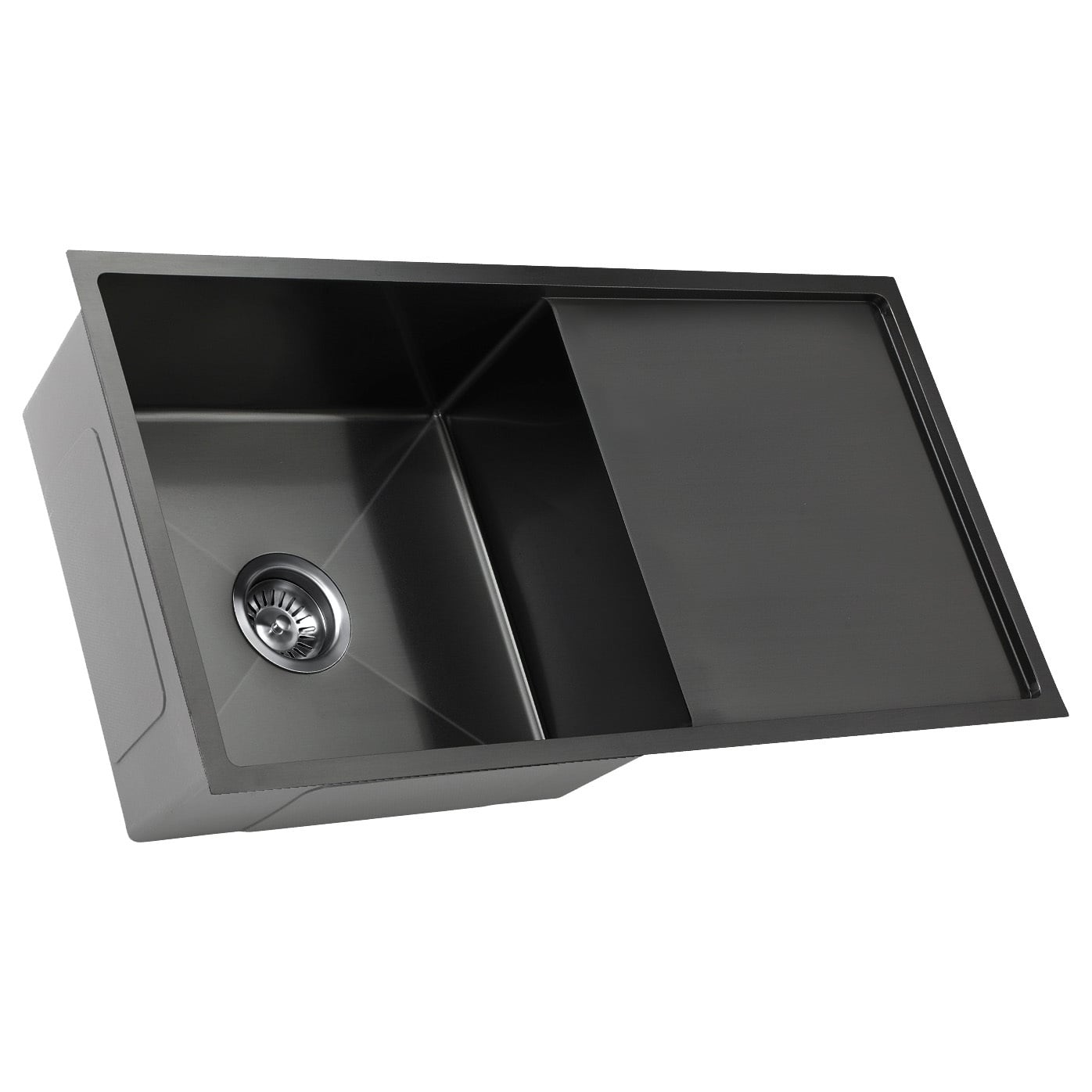 Aysel 870mm Single Kitchen Sink with Drainer