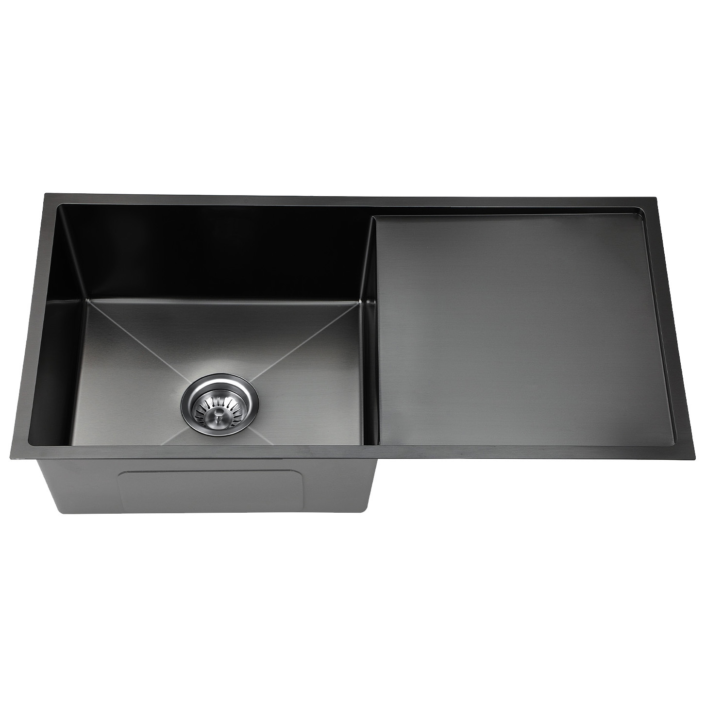Aysel 870mm Single Kitchen Sink with Drainer