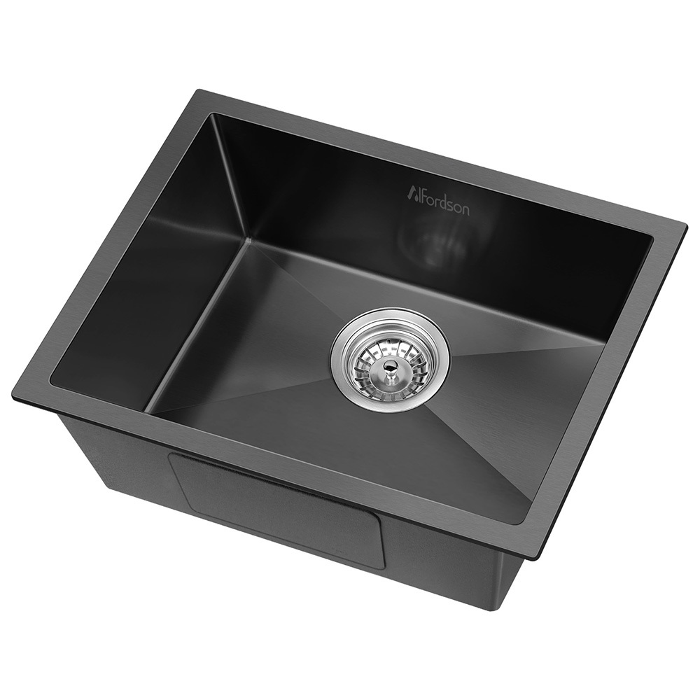 Wingrave 600mm Single Stainless Steel Kitchen Sink