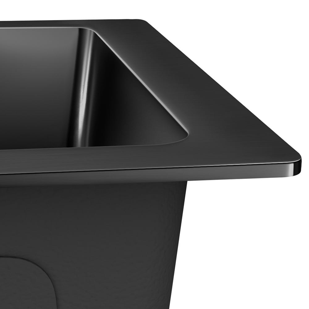 Wingrave 700mm Single Stainless Steel Kitchen Sink