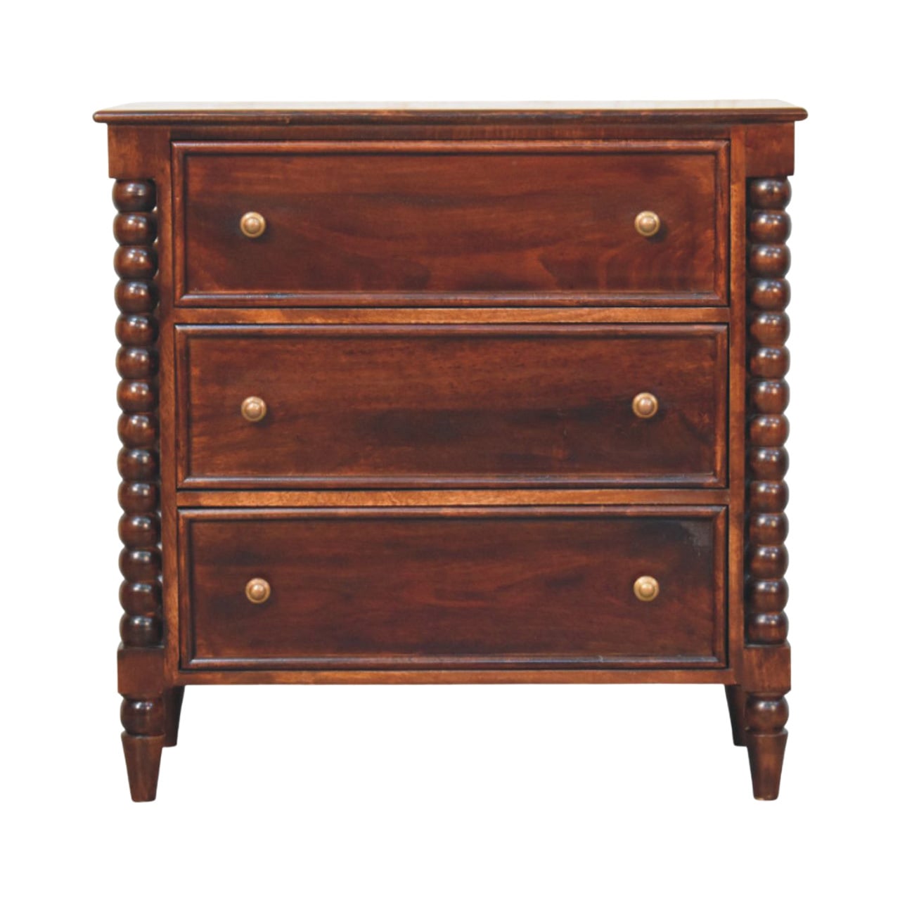 Ember Mango Wood 3 Drawer Chest