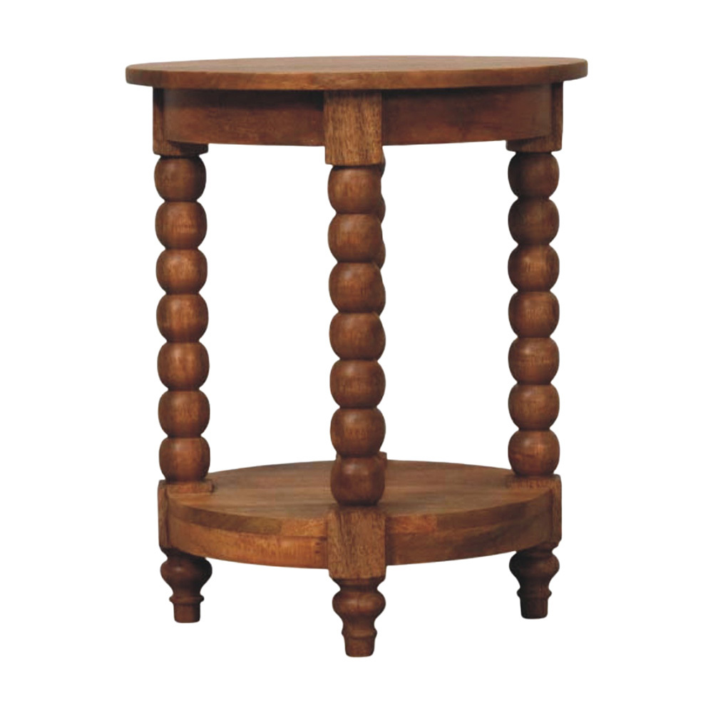 Lasso Mango Wood Side Table