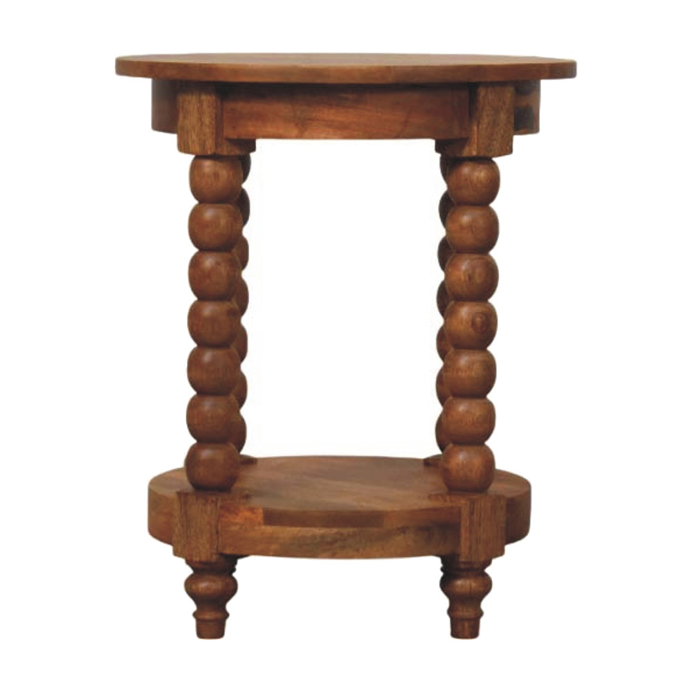 Lasso Mango Wood Side Table