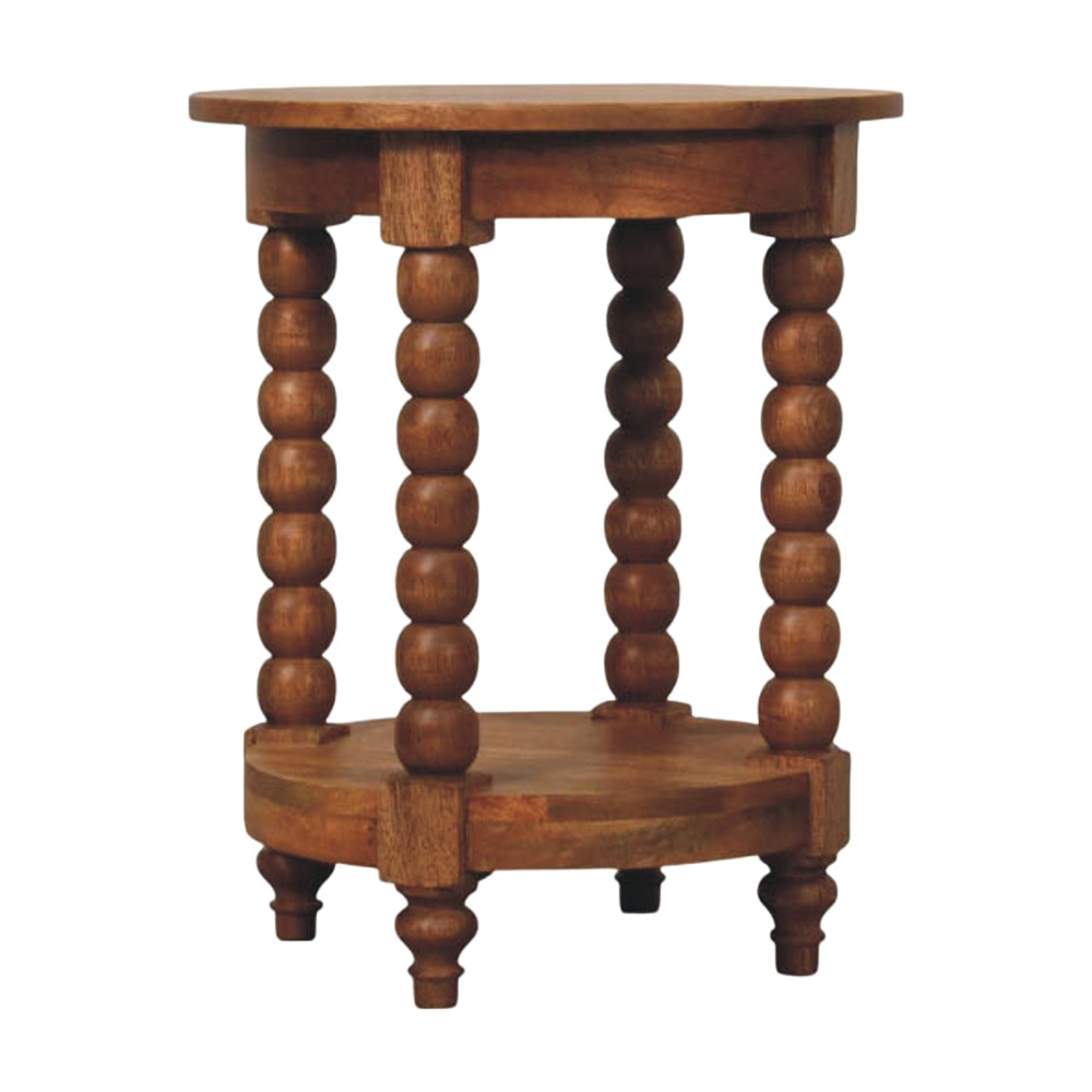 Lasso Mango Wood Side Table