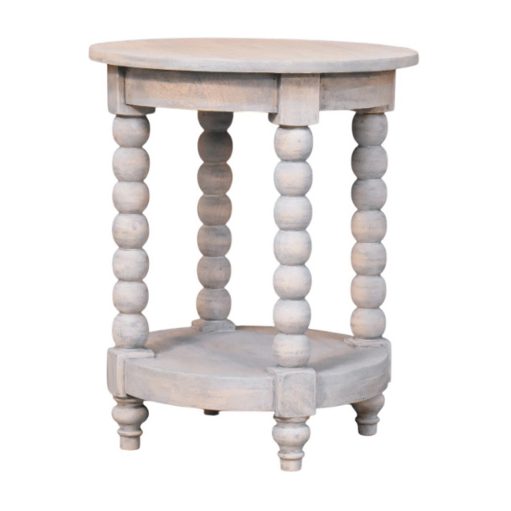 Lasso Mango Wood Side Table