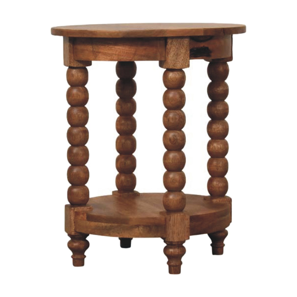 Lasso Mango Wood Side Table