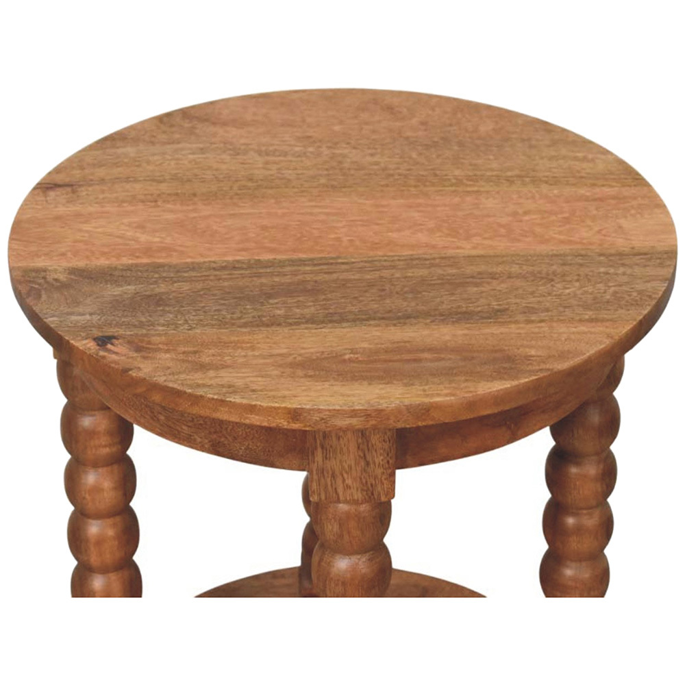 Lasso Mango Wood Side Table