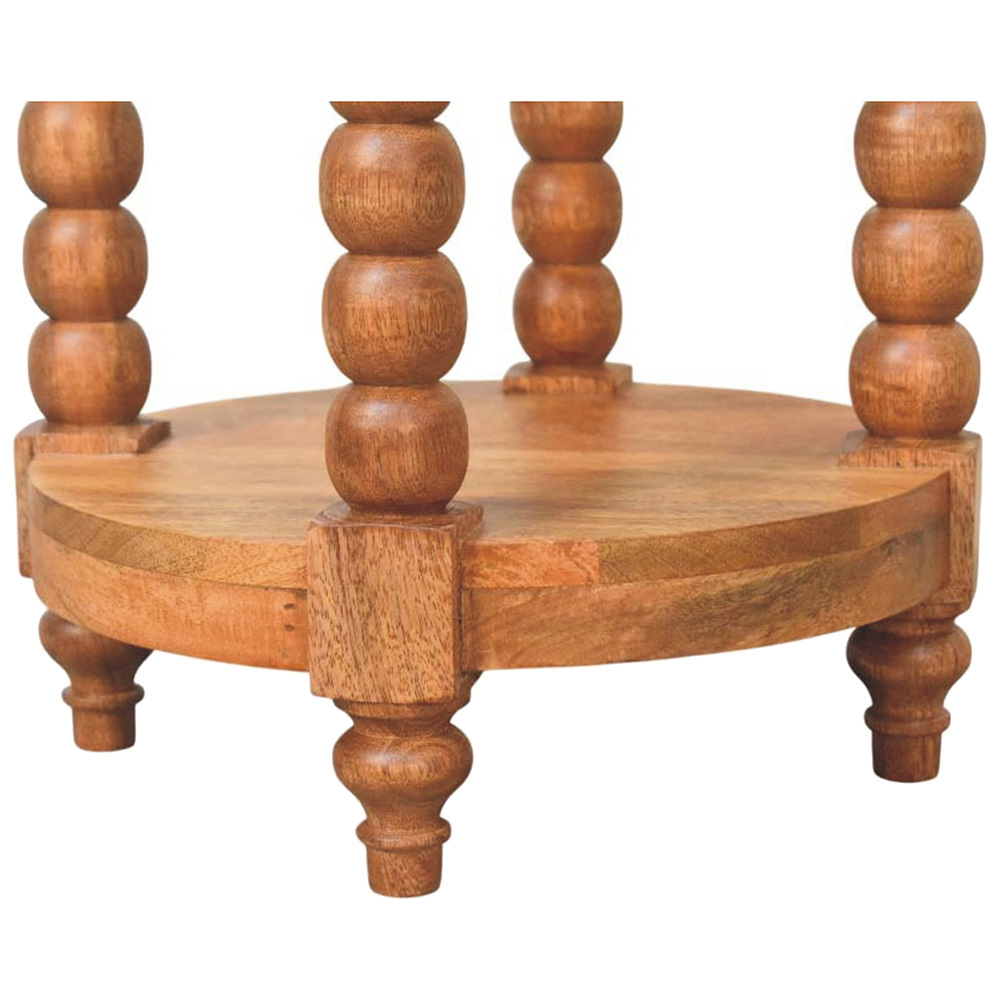 Lasso Mango Wood Side Table