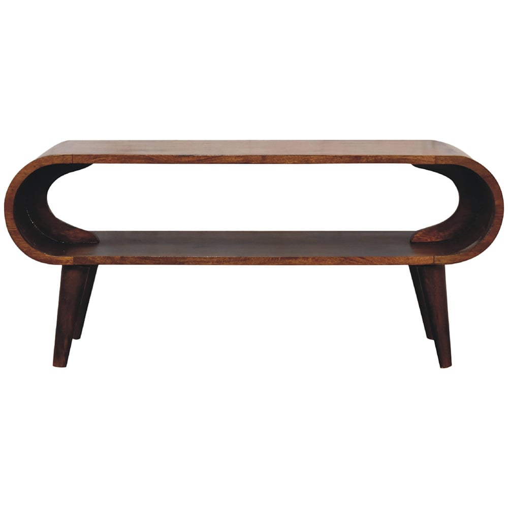 Ezra Mango Wood Coffee Table