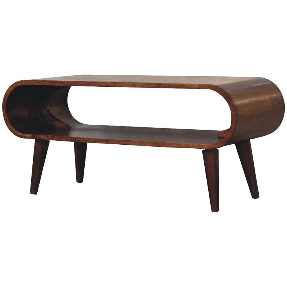 Ezra Mango Wood Coffee Table