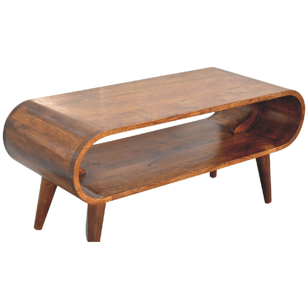 Ezra Mango Wood Coffee Table