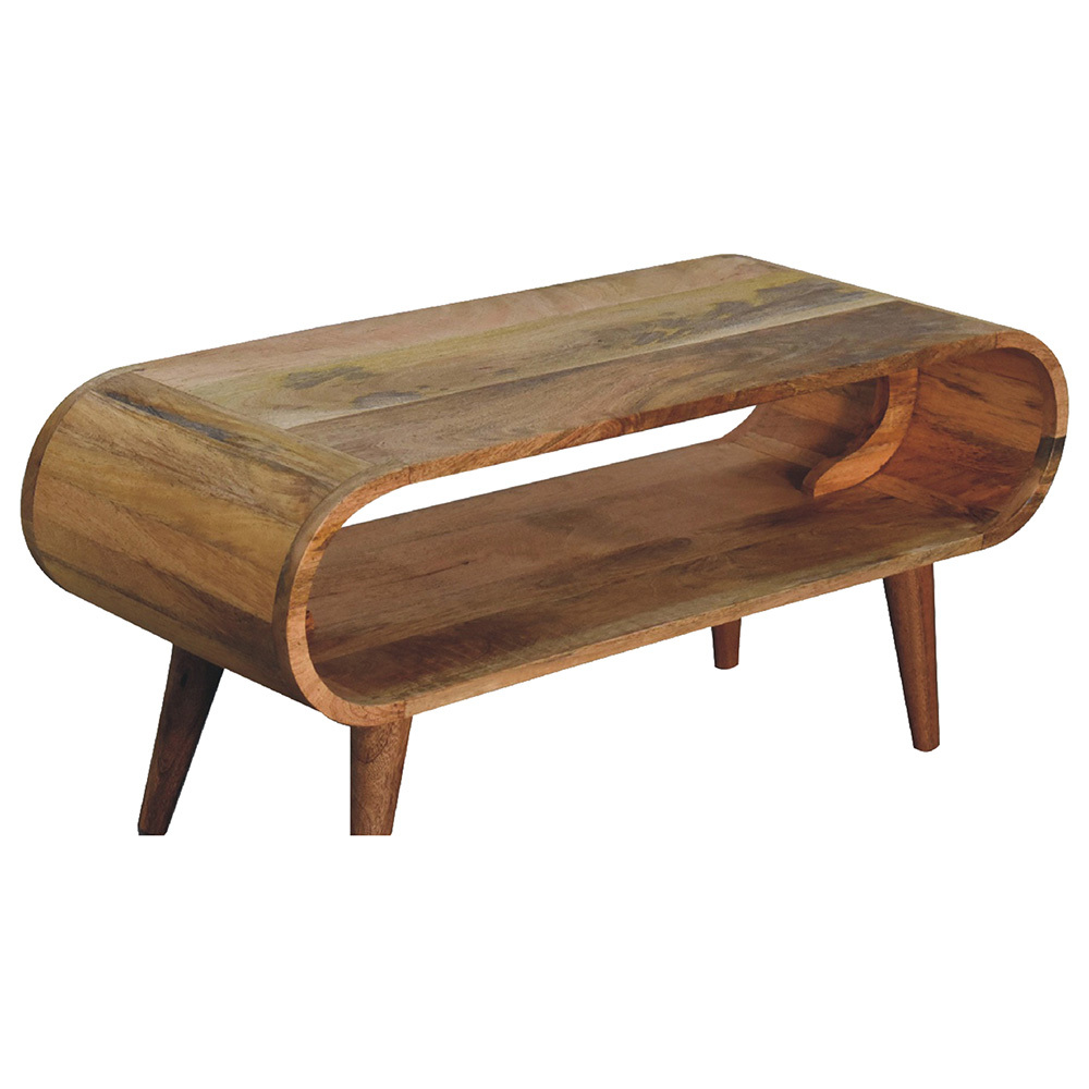 Ezra Mango Wood Coffee Table