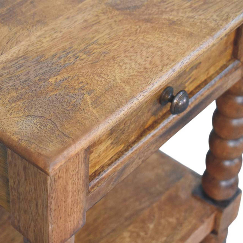 Daena Mango Wood Bedside Table