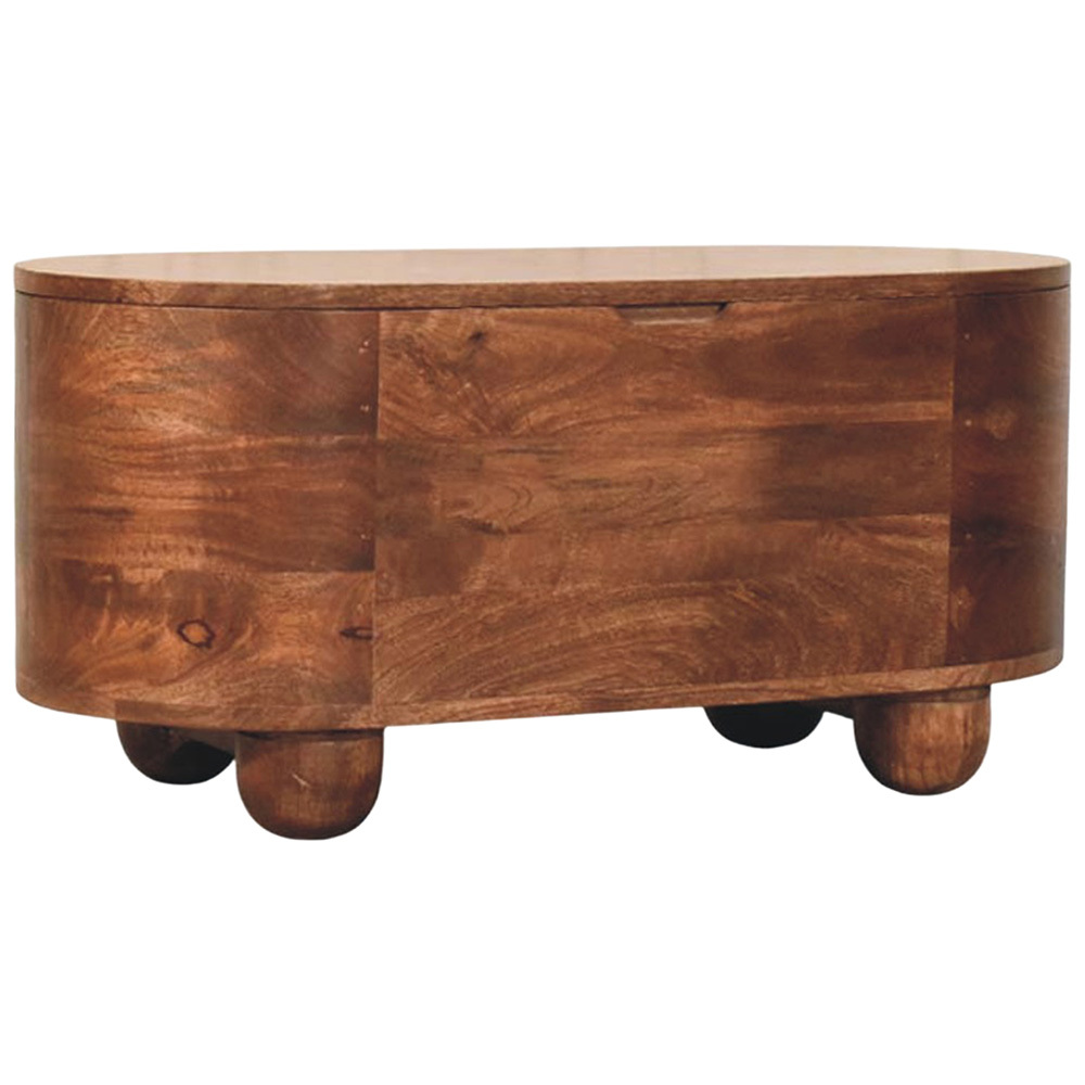 Noah Mango Wood Storage Trunk