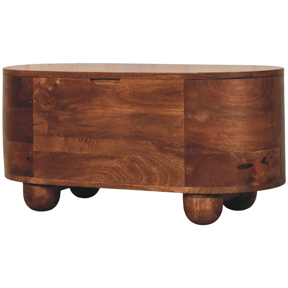 Noah Mango Wood Storage Trunk