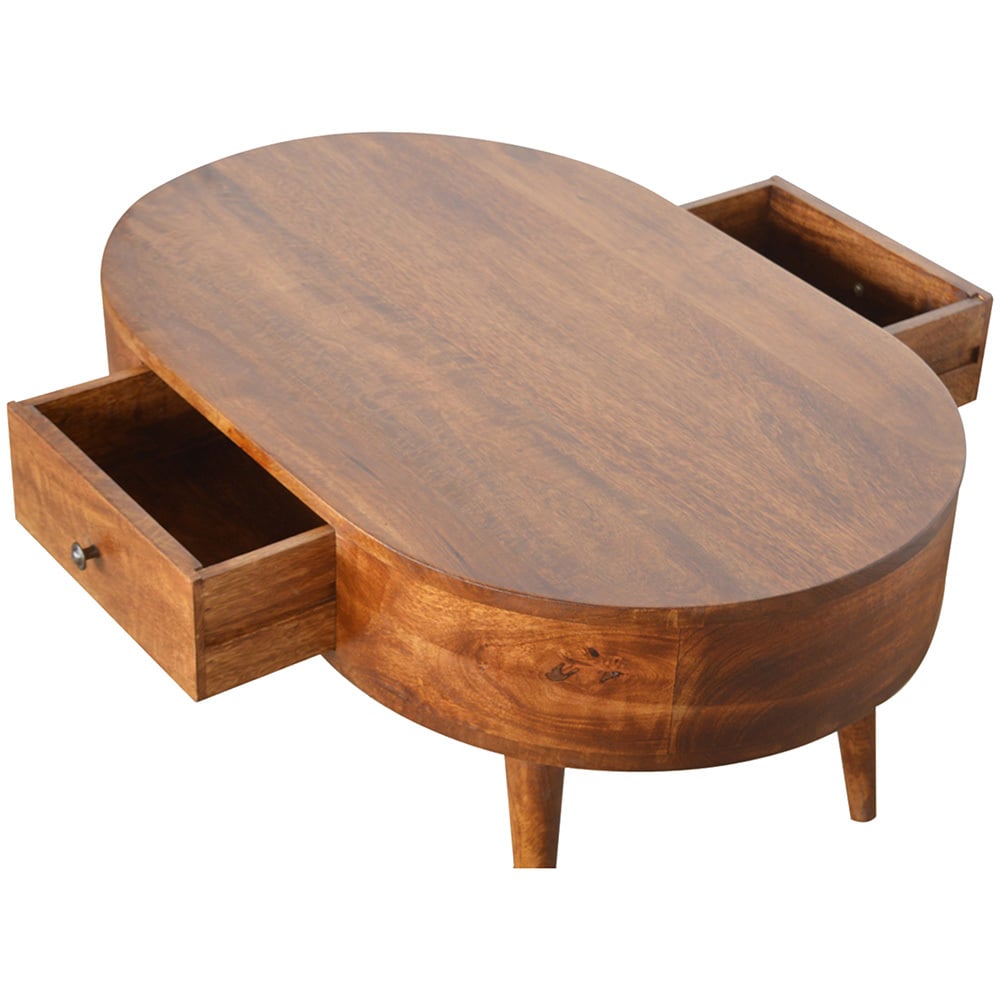 Levi Mango Wood Coffee Table