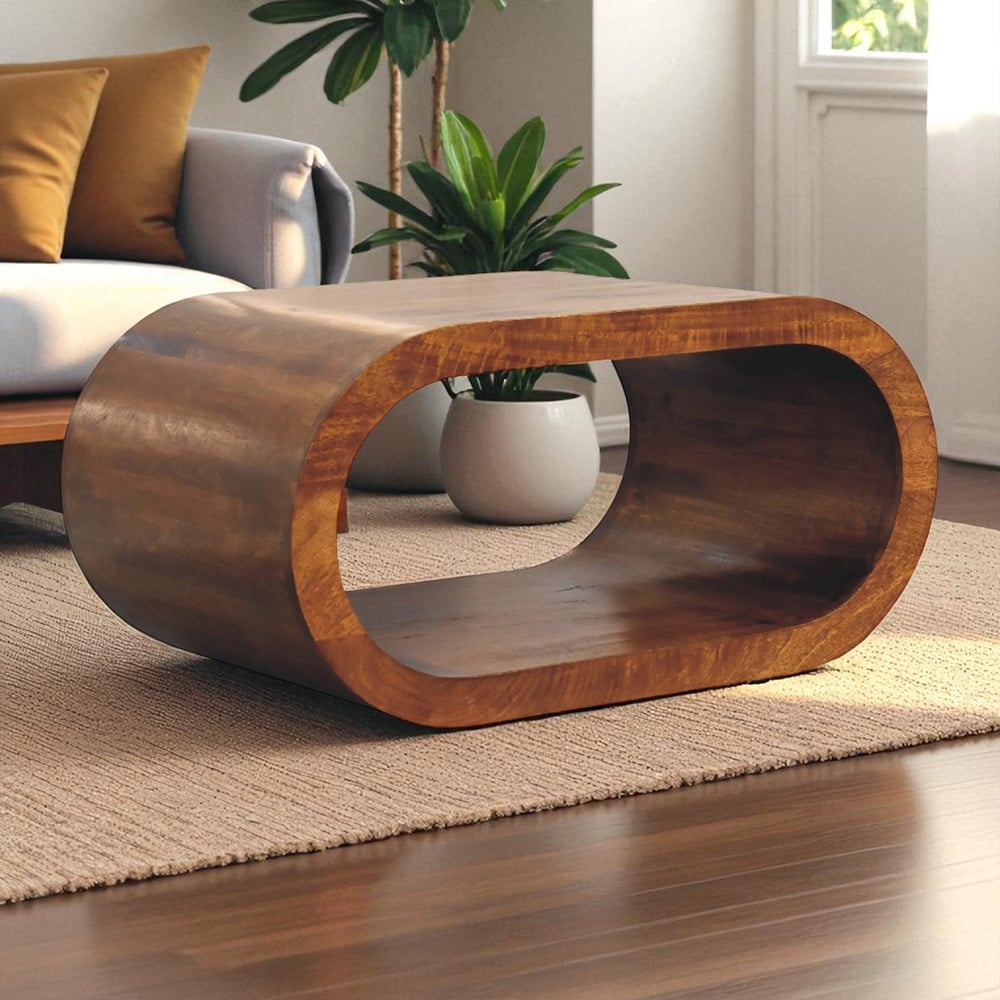 Colton Mango Wood Coffee Table