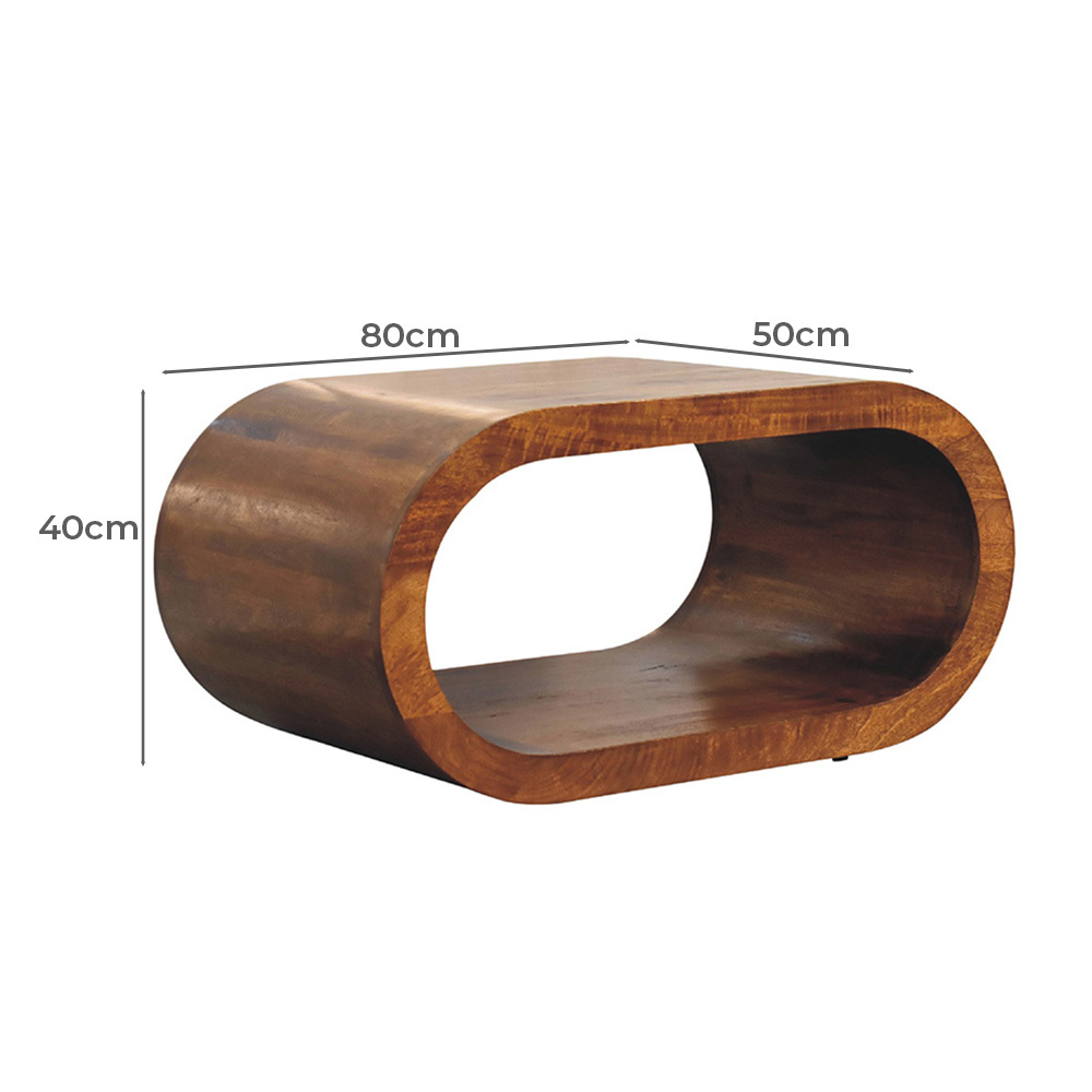 Colton Mango Wood Coffee Table