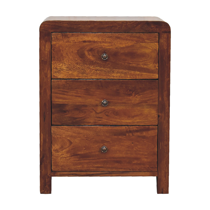 Dean Mango Wood Bedside Table