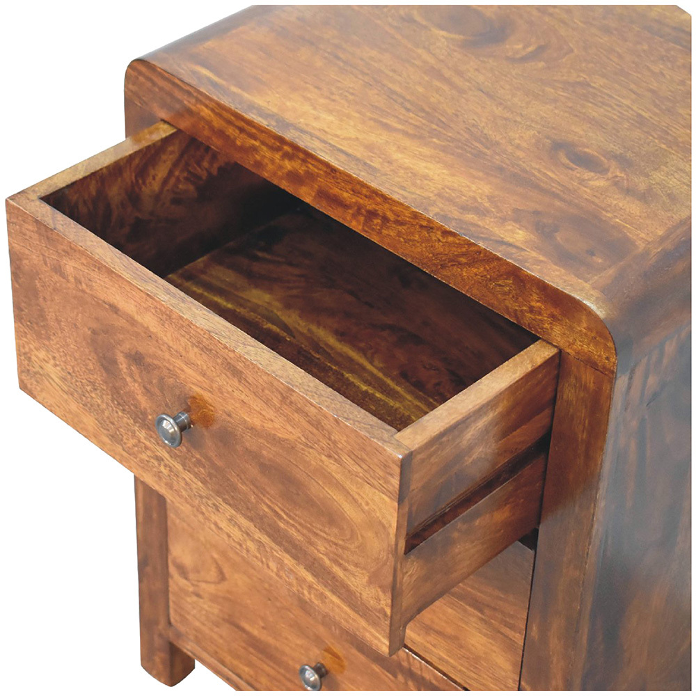 Dean Mango Wood Bedside Table