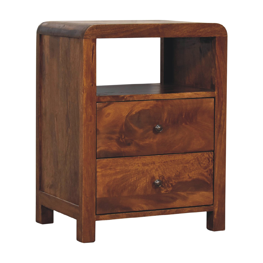 Preston Mango Wood Bedside Table