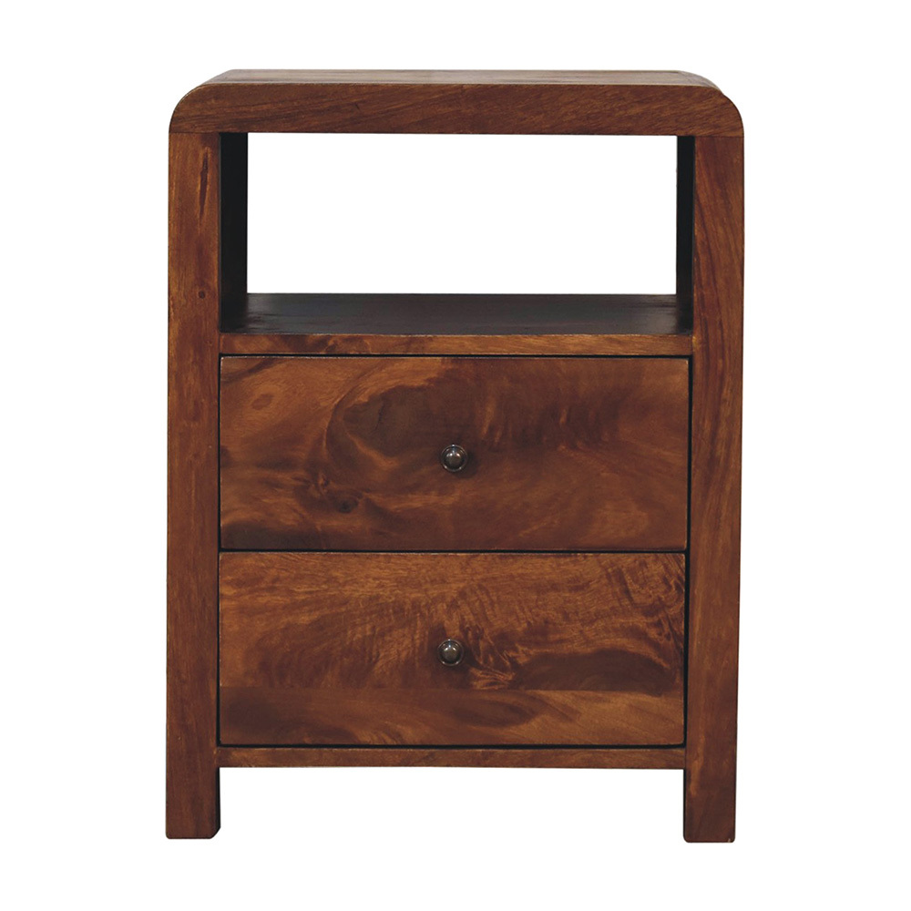 Preston Mango Wood Bedside Table