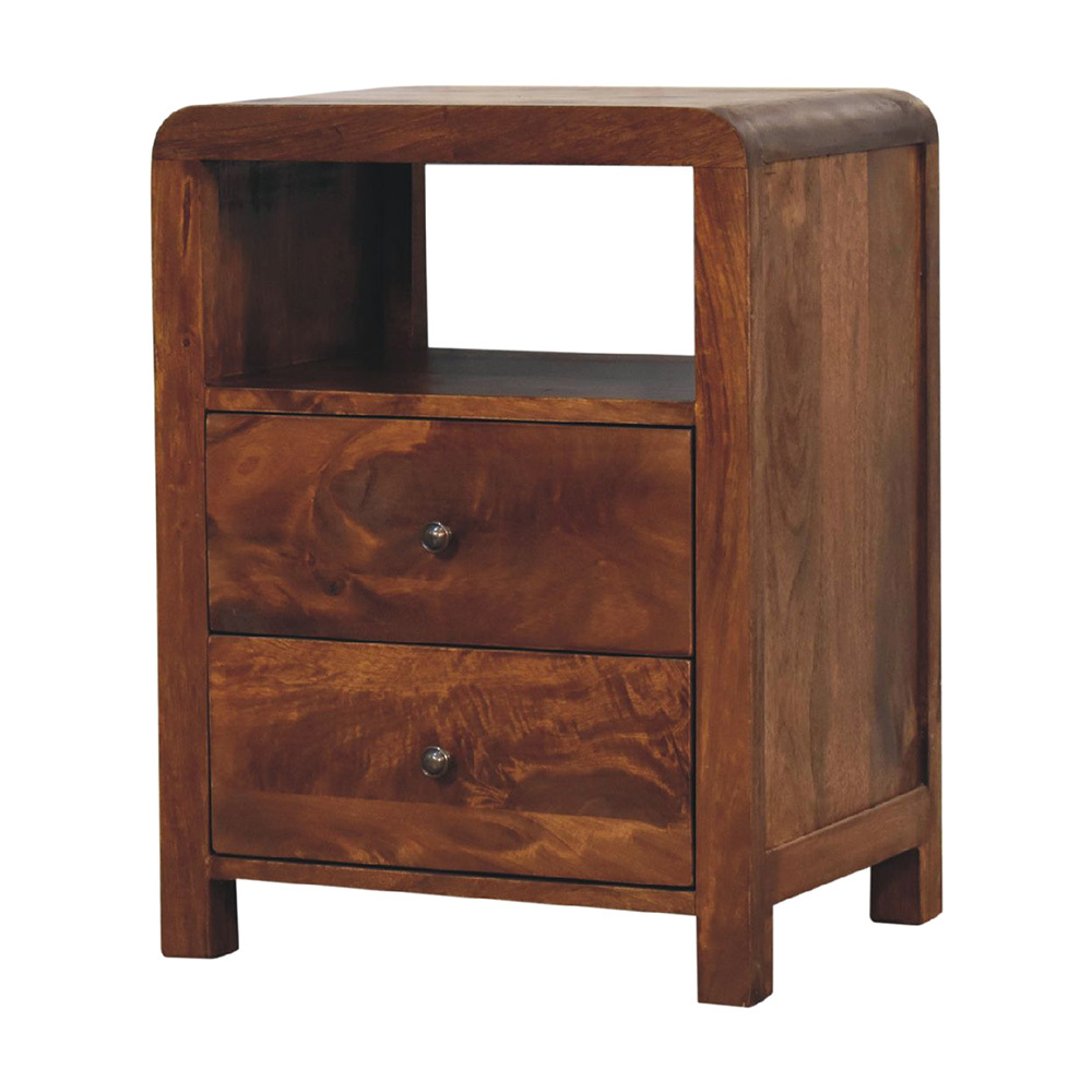 Preston Mango Wood Bedside Table