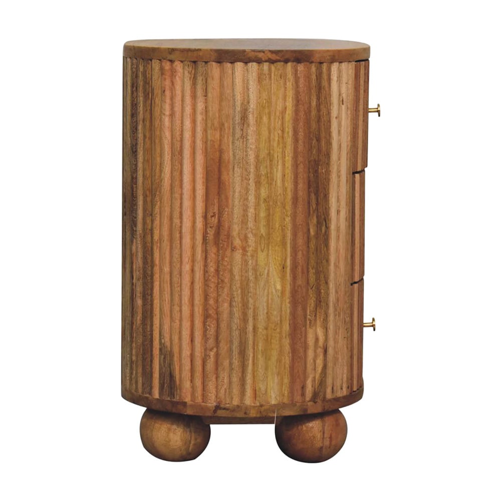 Oak Tatum Mango Wood Bedside Table
