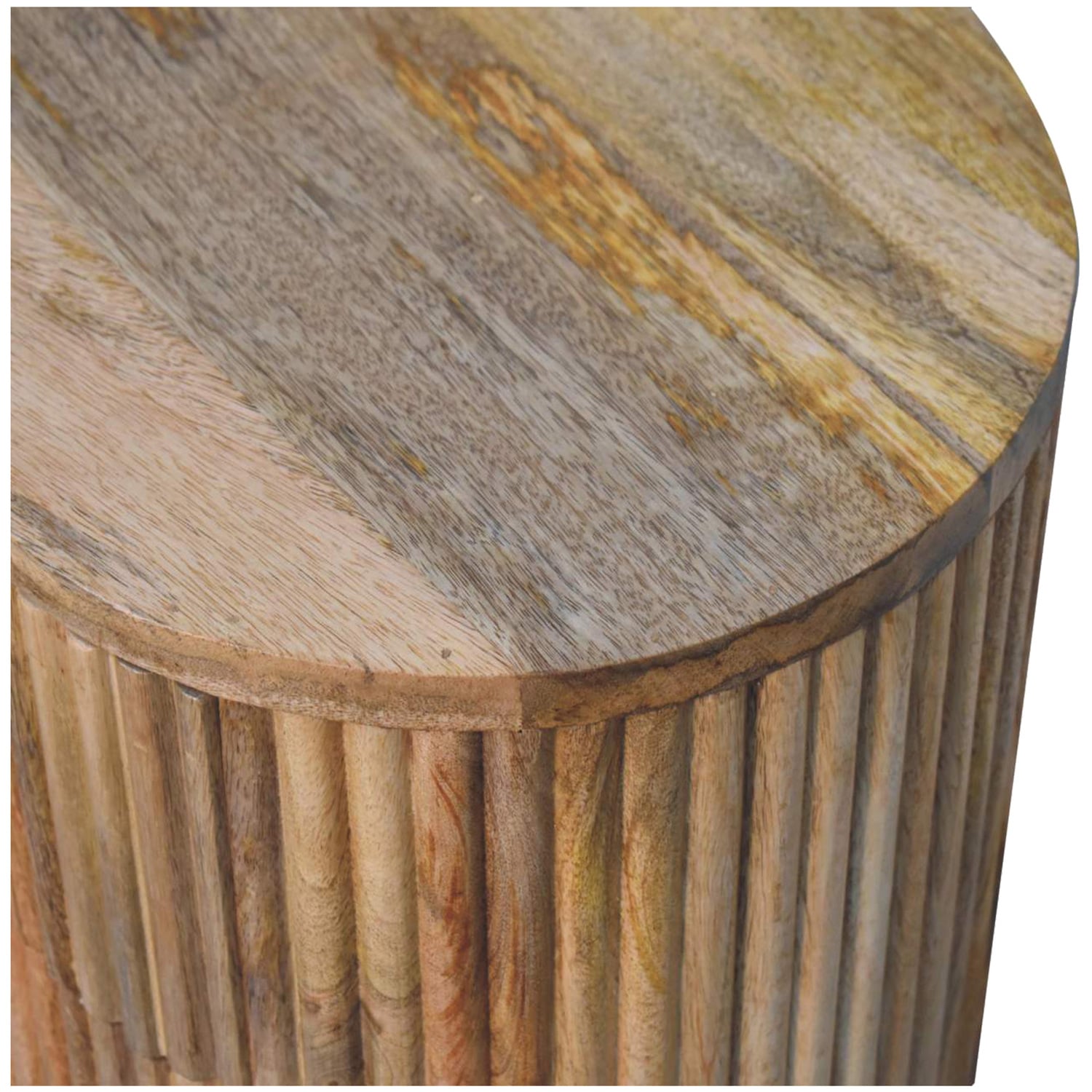 Oak Tatum Mango Wood Bedside Table