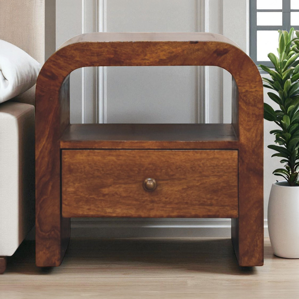 Henley Mango Wood Bedside Table