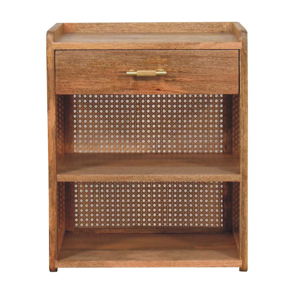 Jenna Mango Wood Bedside Table