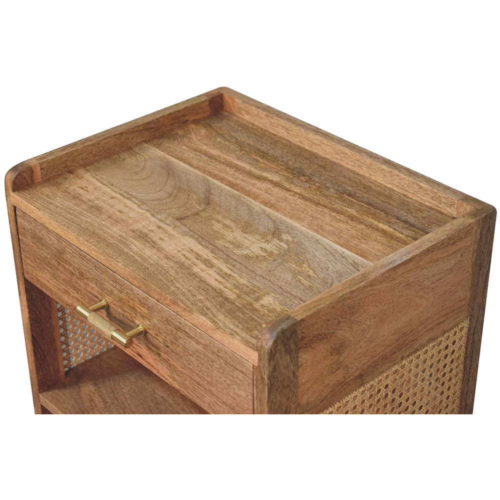 Jenna Mango Wood Bedside Table