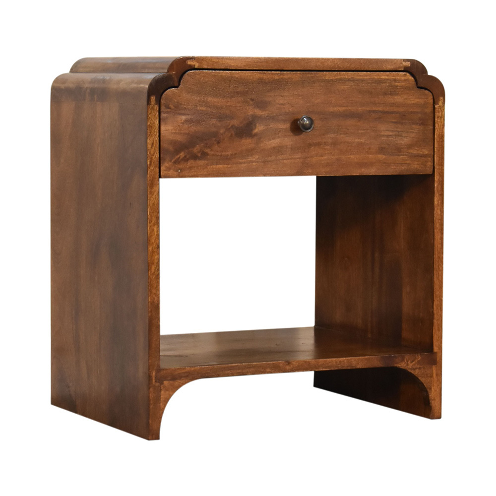 Ayden Mango Wood Bedside Table