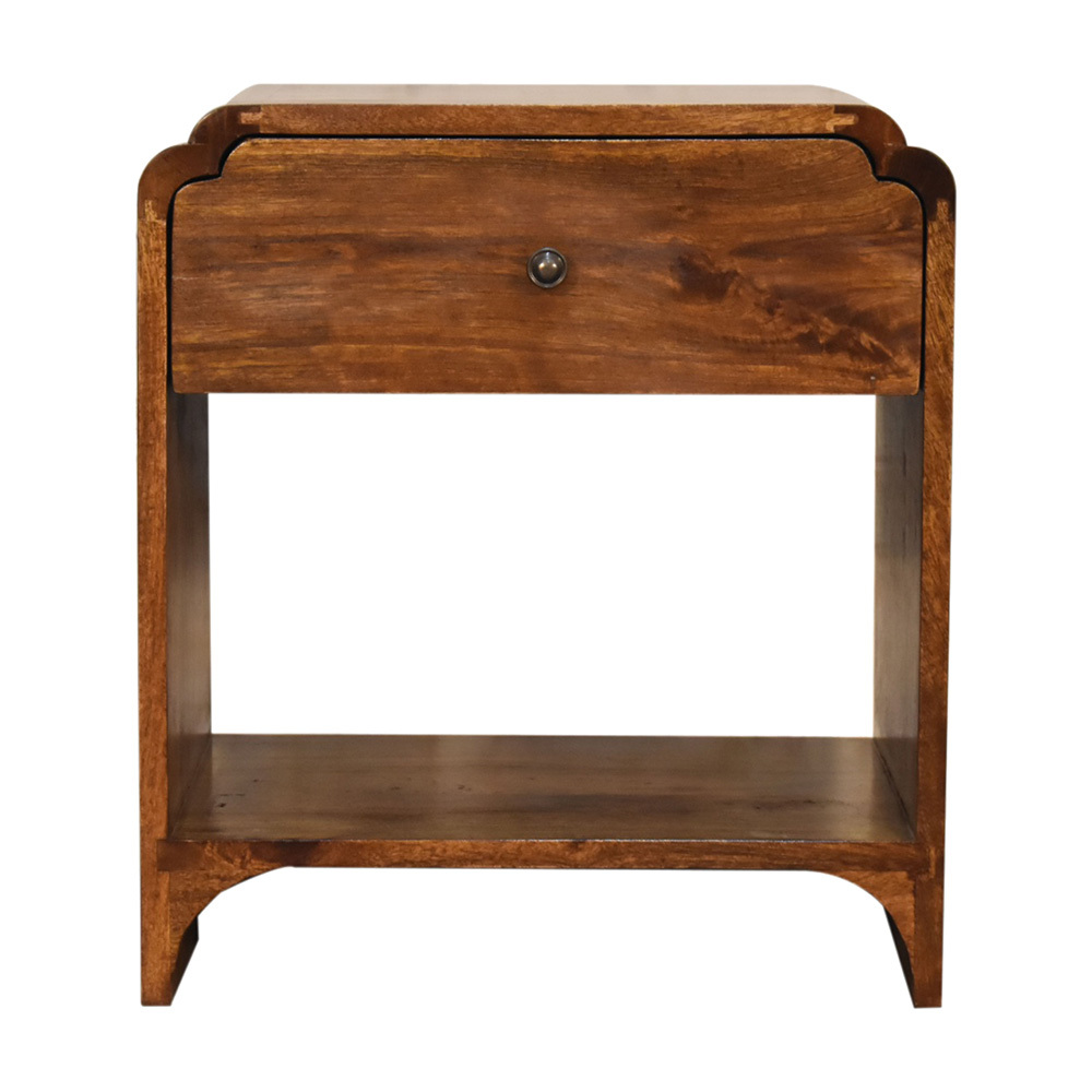 Ayden Mango Wood Bedside Table