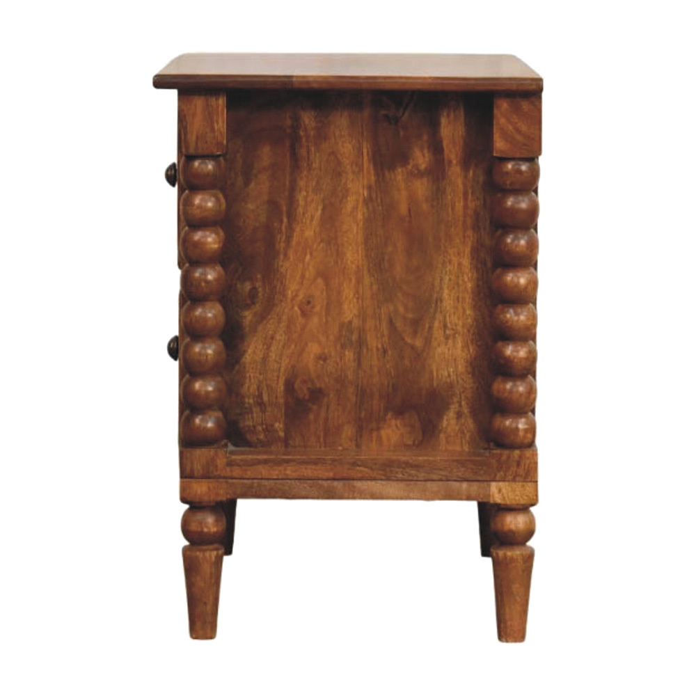 Heather Mango Wood Bedside Table