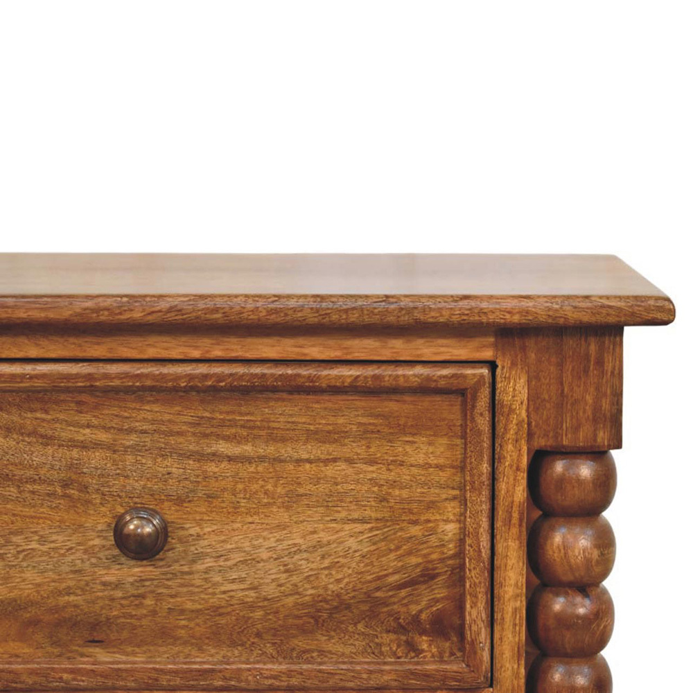 Heather Mango Wood Bedside Table