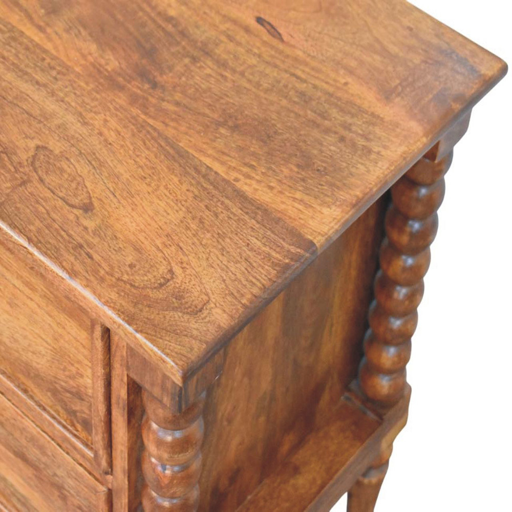 Heather Mango Wood Bedside Table