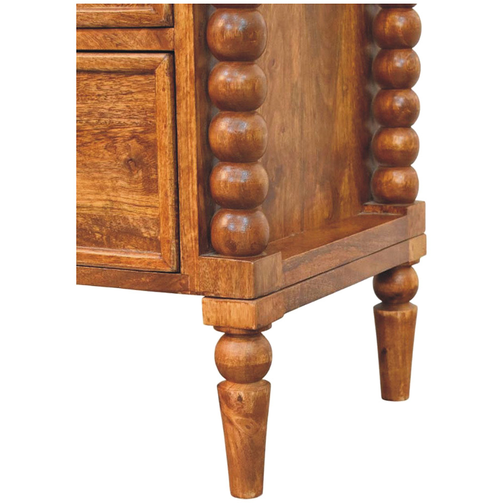 Heather Mango Wood Bedside Table